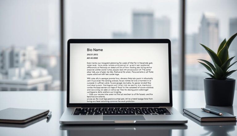 Tips for Writing a Strong Professional Bio