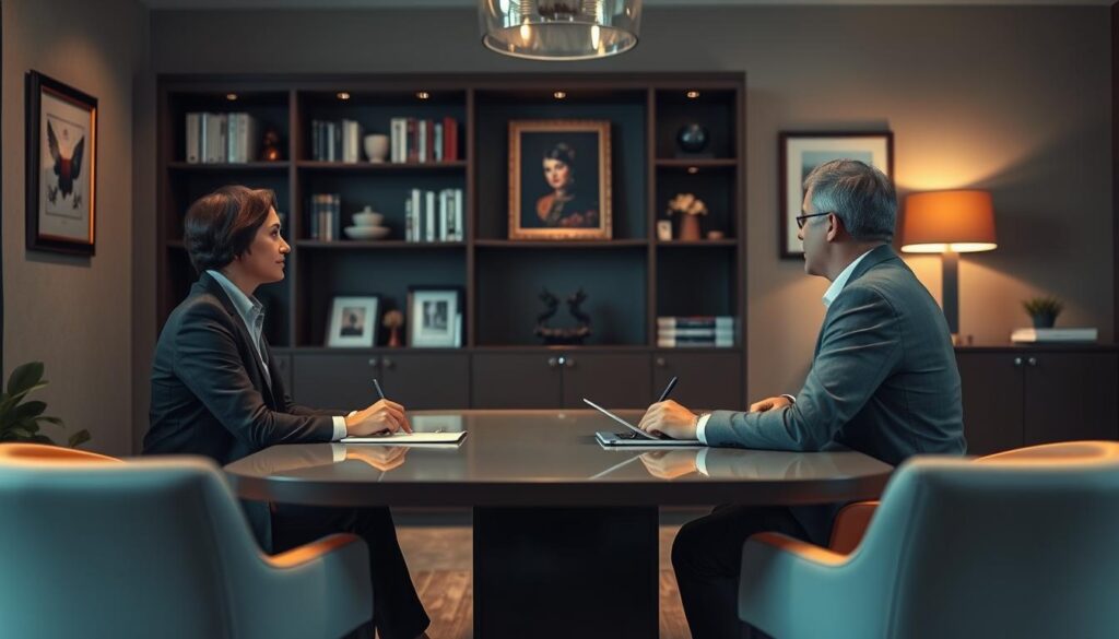 job interviews discretion