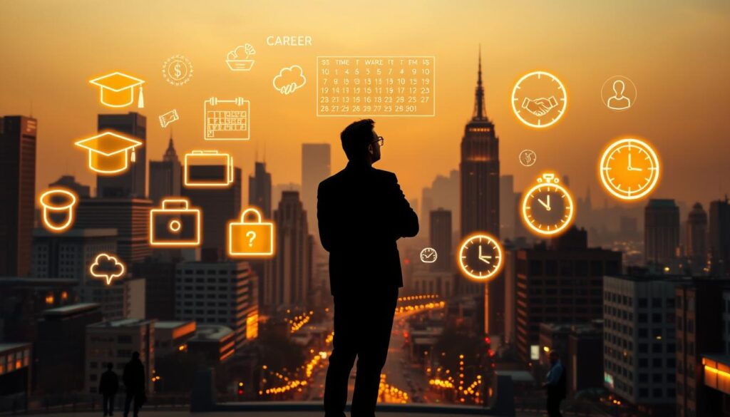 strategic timing for career stages
