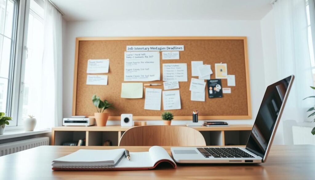 weekly job search routine